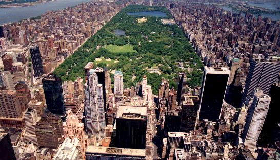 Central Park from the Air